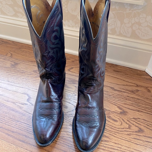 Gently used Dan Post men’s boots, western style.  Size 14D main image 5